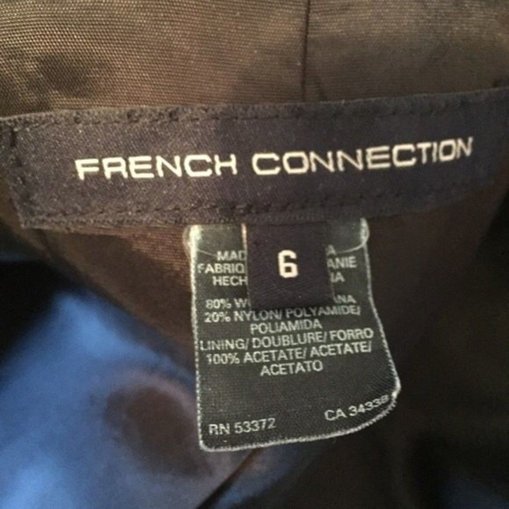 French Connection Belted Wool Coat - Picture 9 of 10